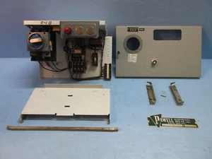 GE Powell Size 1 Starter 15 Amp Breaker 12" Motor Control Center MCC Bucket 7700 - Picture 1 of 10