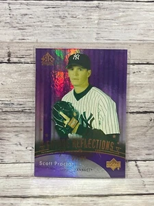 2005 UD Reflections Purple (ser #'d/99) - #137 Scott Proctor RC - Picture 1 of 1