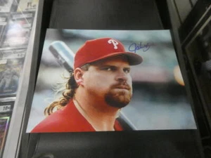 John Kruk Philadelphia Phillies Signed 8x10 Photo COA 2 - Picture 1 of 1