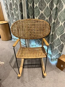 IKEA GRÖNADAL Rattan And Ash Rocking Chair | Great Condition - Picture 1 of 3