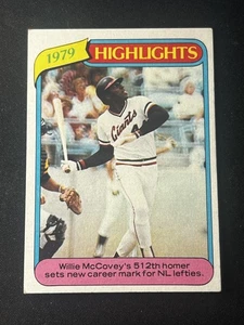 1980 Topps #2 Willie McCovey - Picture 1 of 2