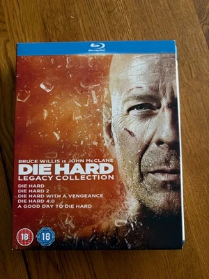 Die Hard 1-5 - Legacy Collection (Box Set) (Blu-ray, 2013) - Image 1 of 2