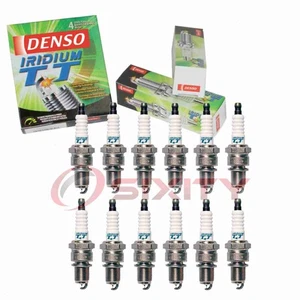 12 pc Denso Iridium TT Spark Plugs for 1973-1979 Jaguar XJ12 5.3L V12 yu - Picture 1 of 5