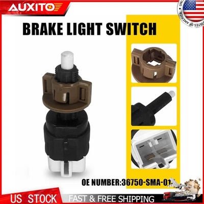Brake Light Lamp Switch For 2003-2012 Honda Accord Civic Cr-V Odyssey Replace P - Image 1 of 4