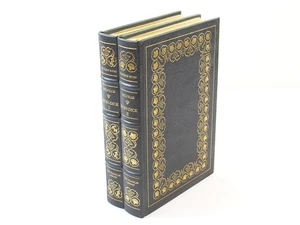 Moby Dick Herman Melville (2-Vol. Set) Franklin Library Great Books 1980 Leder - Bild 1 von 11