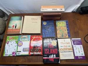 Bücherpaket Die Perle brach ihre Muschel Klasse A Die Insel Vida Sudoku Camp Reisen - Bild 1 von 8
