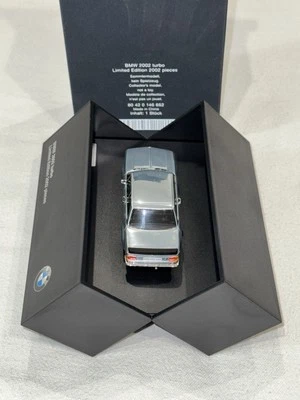 1974 BMW 2002 TURBO 2.0L M10 RARE *POLISHED* DLR PROMO 1/43 Minichamps FREE Ship - Image 1 of 4