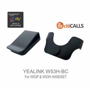 Clip de cinturón flexible Yealink W53H-BC para teléfono IP W53P W53H DECT VoIP IP - Imagen 1 de 2