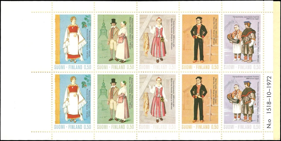 Folleto Finlandia #522a MNH VF Foto 1 de 1