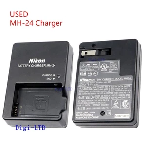 Chargeur d'origine Nikon MH-24 MH-24CH pour batterie EN-EL14 EL14A D5200 D5300 P7800 - Photo 1 sur 5