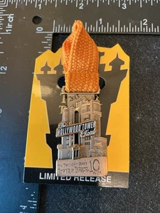 runDisney Disney WDW 2013 Tower Terror 10 Miler medal Pin Hollywood Tower Hotel - Picture 1 of 6