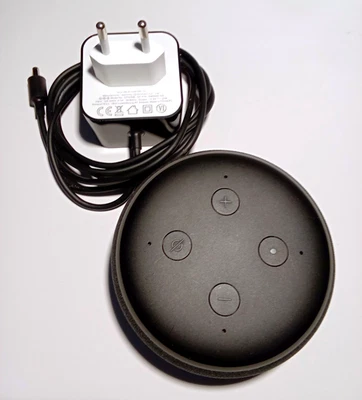 !! Echo Dot (3. Gen.) Intellig. Lautsprecher mit Alexa, Schwarz und Grau !! - Bild 1 von 3