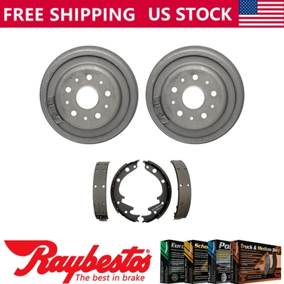 Kit trasero tambores de freno y zapatas de freno para Ford Maverick 1970 - Raybestos Foto 1 de 4