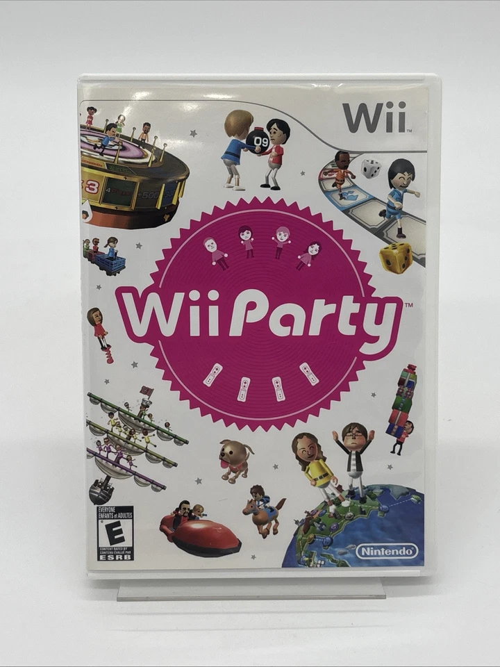 Wii Party (Nintendo Wii, 2010) CIB Complete W/ Manual & Inserts - Tested Working - Image 1 of 3