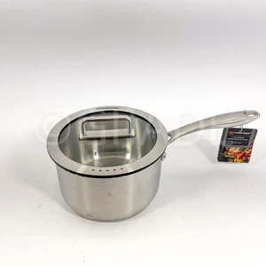 Masterclass Utensilios de Cocina Acero Inoxidable 2.5-qt 7" Cacerola Nueva - Imagen 1 de 10