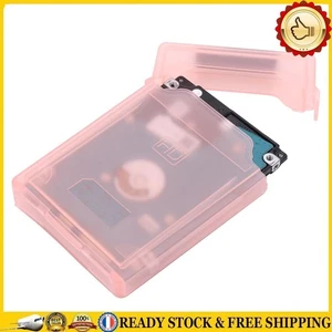 2.5 in HDD SSD Protective Case Plastic Shockproof Hard Drive Disk Box (Red) ^FR - Bild 1 von 11