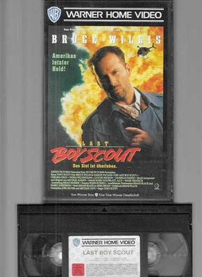 Warner Home Video Großcover  Bruce Willis   LAST BOY SCOUT   VHS Rarität  FSK 18 - Bild 1 von 2