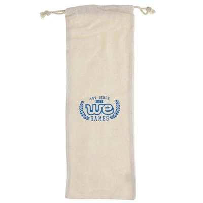 Bolsa de almacenamiento de tela con cordón WE Games Cribbage Board - 18 x 6 pulgadas cuando Foto 1 de 4