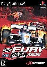 Cart Fury Championship Racing (Sony PlayStation 2 PS2, 2001) Complete CIB Tested