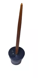 Antique Bakelite N0. 60 Inkwell & Wood School Pencil for Childs Schooldesk T2 - Picture 1 of 8