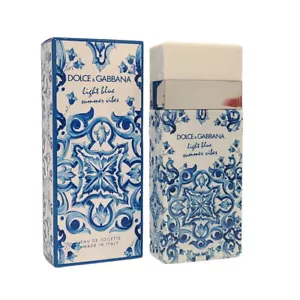 Dolce & Gabbana Light Blue Summer Vibes EDT 3.3 oz / 100 ml Spray Women - Picture 1 of 7