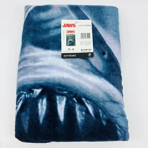 JAWS Poster Scene Official Leisure Bath Towel JAPAN Great White Shark MARUSHIN - Picture 1 of 11