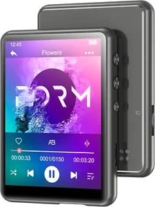 64GB MP3 Player Bluetooth 5.3 with 2.4" Full Touch Screen,Portable Digital Music - Picture 1 of 7