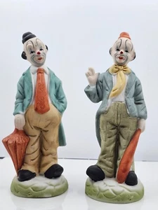 Lote de payasos/hobo de porcelana vintage (2) - Imagen 1 de 2