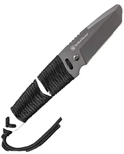 Smith & Wesson Full Tang Tanto Fixed Blade Knife SW910TA 3077