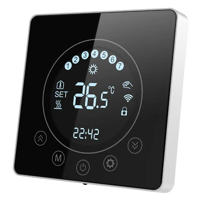 SWAREY Raumthermostat Wifi LCD Digital Thermostat Fußbodenheizung Wandheizung - Bild 1 von 4