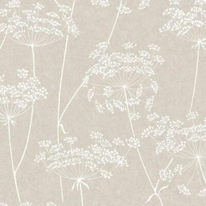 Graham N' Brown Wallpaper 33' x 20.5" Moisture Resistant Taupe (Covers 56-Sq-Ft) - Picture 1 of 4
