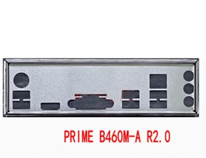 Shield I/O IO Backplate For Asus PRIME B460M-A R2.0 Motherboard - Bild 1 von 1