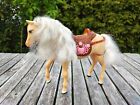 BARBIE MOVING TAWNY HORSE / MATTEL 2008