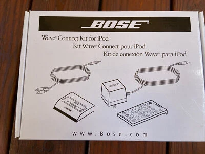 Bose Wave Connect Kit For IPod 315527-0040 W/Remote For Bose Acoustic Wave NEW - Image 1 of 4