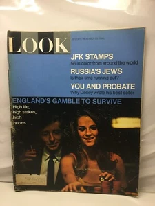 Look Magazine Nov 29, 1966 JFK Stamps, Russia’s Jews, You And Probate. - Bild 1 von 1