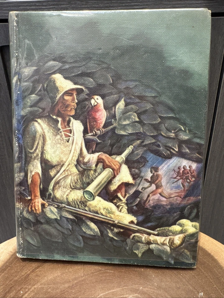 NICE! The Life & Strange Surprising Adventures of Robinson Crusoe 1946 w/cover - Image 1 of 4