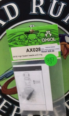 Axial AX028 W/O-Ring 28/32 High Speed Needle New In Package - Image 1 of 2