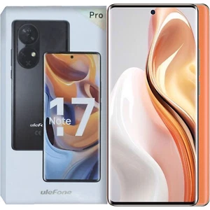 Ulefone Note 17 Pro 4G Amber Orange 256GB + 12GB Dual-SIM Unlocked Global NEW - Afbeelding 1 van 5