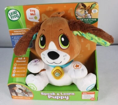 Leap Frog Speak & Learn Puppy New  - Image 1 of 4