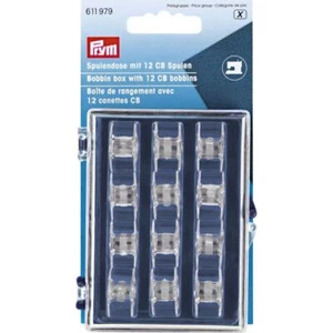 Prym Bobbin Case With 12 Cb Plastic Bobbins - Picture 1 of 1