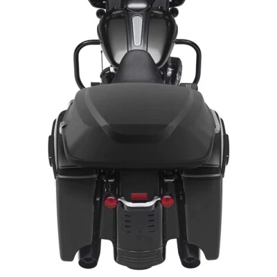 Matte Black Razor Trunk Fit For Harley Touring Electra Street Road Glide 2014-25 - Image 1 of 4