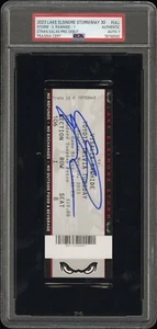 Ethan Salas PSA/DNA Auto 7 Signed Pro Debut Full Ticket Stub 5/30/23 SD Padres - Picture 1 of 2