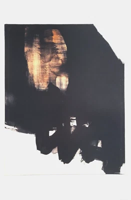 Affiche Pierre SOULAGES " Peinture HST 1964 " musée Soulages Rodez - Photo 1/4