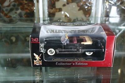 Cadillac Coupe de Ville 1949 negro firmas de carretera escala 1:43 Foto 1 de 2