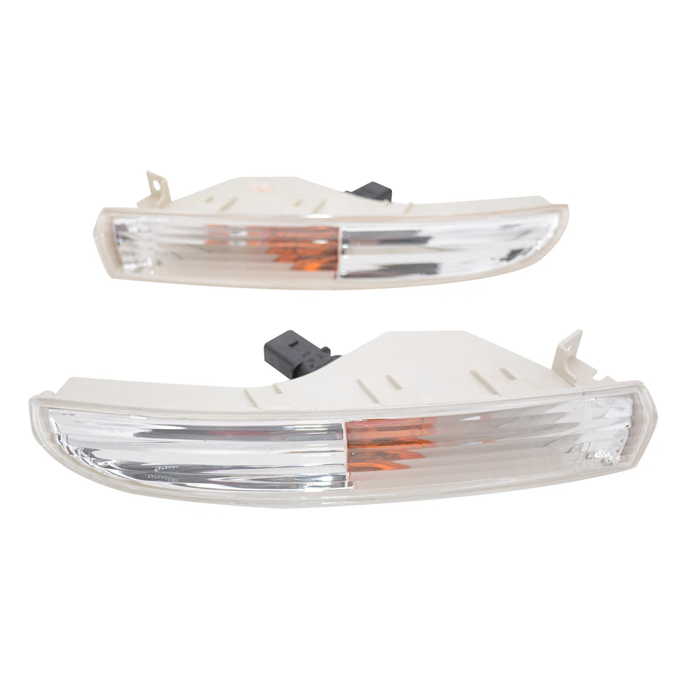 Par de luces indicadoras de señal de giro del parachoques delantero para Volkswagen CC 2009-2012 Foto 1 de 2