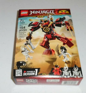 LEGO Ninjago 70665 Il Mech Samurai 154 Pezzi Set Costruzioni Kit Giocattolo Età 7+ Nuovo con scatola - Foto 1 di 4