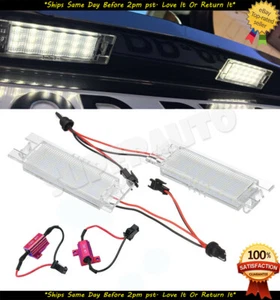 2pcs Bright 18SMD License Plate Light Lamp Set Fits Jeep Renegade Fiat 500X SUV - Bild 1 von 4