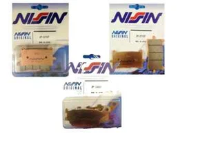 KIT PASTIGLIE FRENO NISSIN ORIGINALI SINTETIZZATE HONDA CRF 1000 AFRICATWIN - Foto 1 di 8