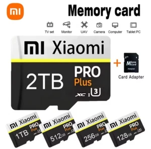 Scheda Micro SD Xiaomi Plus + Adattatore 128GB-256GB-512GB-1T-2TB Scheda Memoria - Photo 1/12