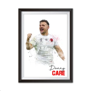 Danny Care Six Nations Rugby Union Print | A4 print only | Rugby Gift - Picture 1 of 1